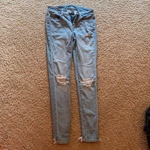American Eagle ripped jeans